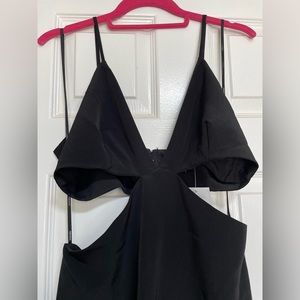 Black formal dress